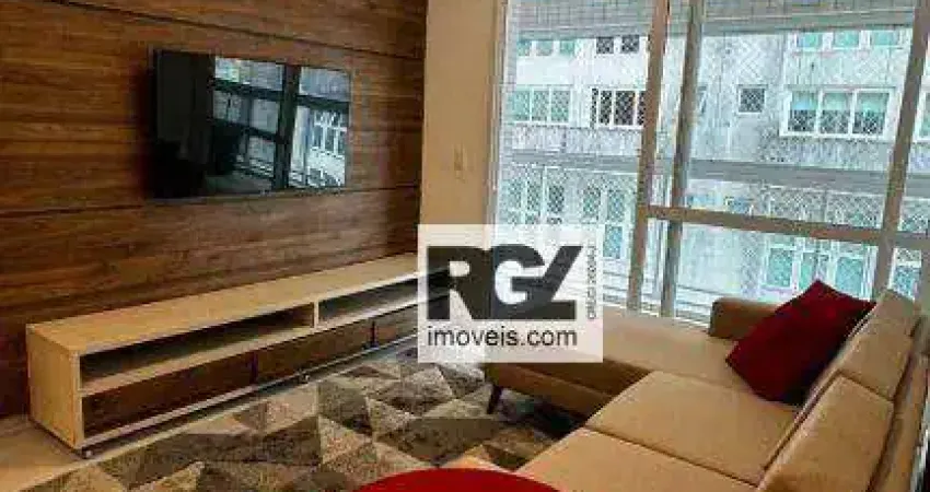 Apartamento com 2 dormitórios à venda, 87 m² por R$ 1.065.000,00 - Gonzaga - Santos/SP