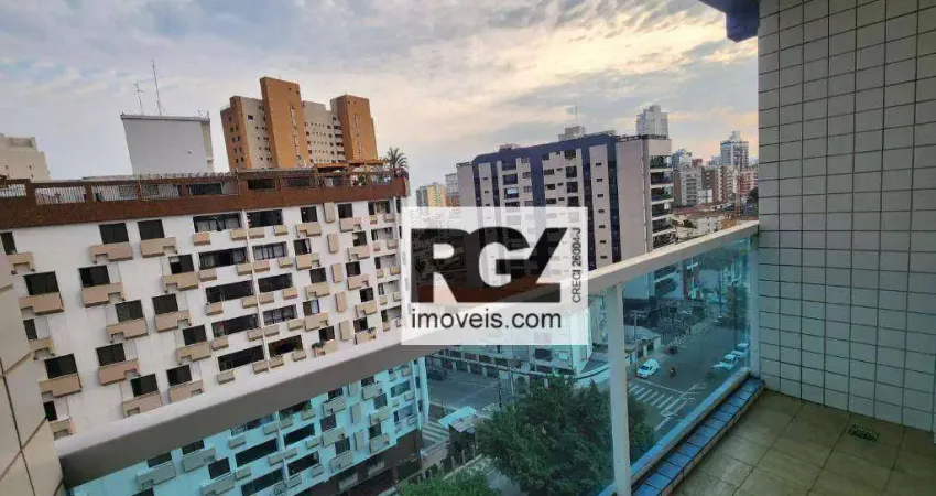 Cobertura com 3 dormitórios à venda, 185 m² por R$ 1.500.000,00 - Ponta da Praia - Santos/SP