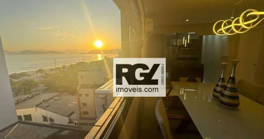 Cobertura com 4 dormitórios, 173 m² - venda por R$ 2.250.000,00 ou aluguel por R$ 25.590,36/mês - Aparecida - Santos/SP