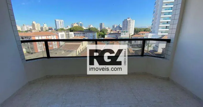 Apartamento com 2 dormitórios à venda, 96 m² por r$ 650.000,00 - ponta da praia - santos/sp