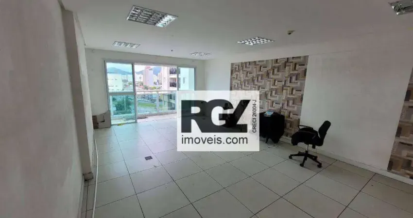 Sala comercial com 1 sala à venda no Gonzaga, Santos 
