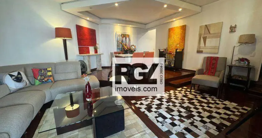 Apartamento com 3 dormitórios à venda, 153 m² por R$ 1.200.000,00 - Aparecida - Santos/SP