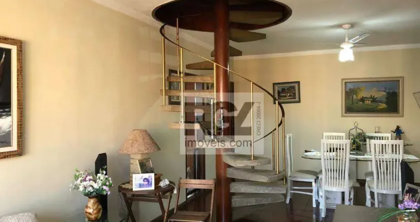 Cobertura com 3 dormitórios, 325 m² - venda por R$ 1.850.000,00 ou aluguel por R$ 11.900,00/mês - Ponta da Praia - Santos/SP