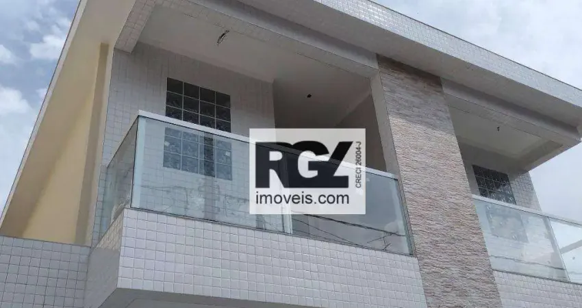 Casa com 3 dormitórios, 90 m² - venda por r$ 910.000,00 ou aluguel por r$ 4.335,00/mês - embaré - santos/sp