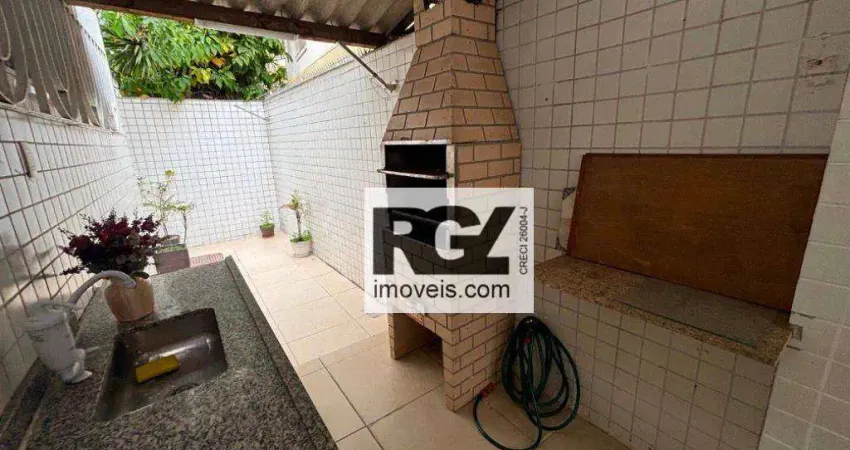 Casa com 3 dormitórios à venda, 208 m² por R$ 1.390.000,00 - Ponta da Praia - Santos/SP