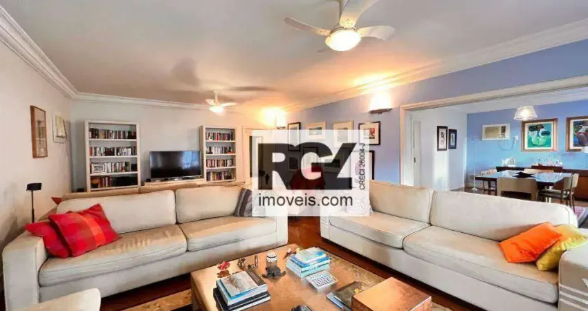 Apartamento com 4 dormitórios para alugar, 301 m² por R$ 14.900,00/mês - Boqueirão - Santos/SP