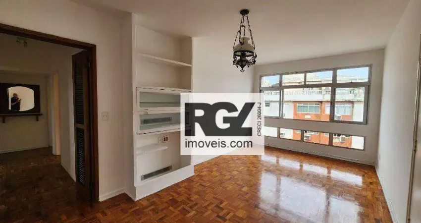 Apartamento com 2 dormitórios à venda, 119 m² por r$ 650.000,00 - aparecida - santos/sp