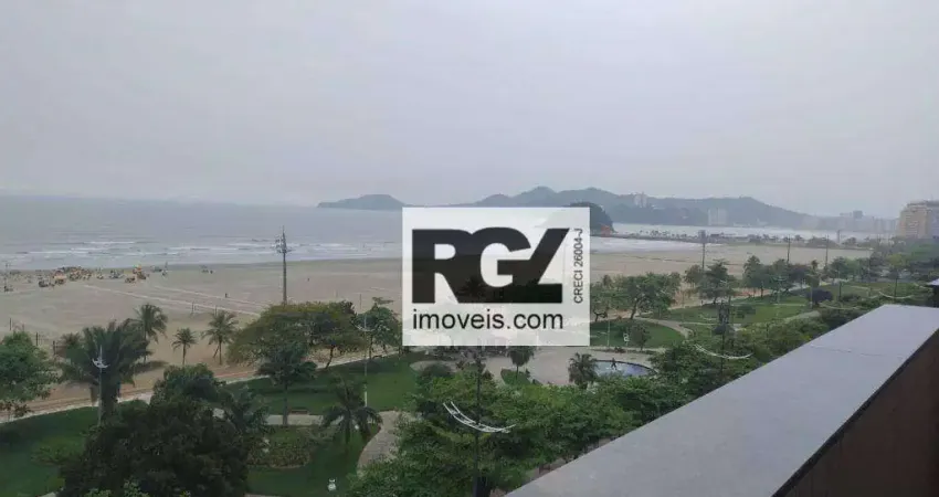 Apartamento VISTA PANORÂMICA PARA O MAR com 2 dormitórios à venda, 120 m² por R$ 1.200.000 - Pompéia - Santos/SP