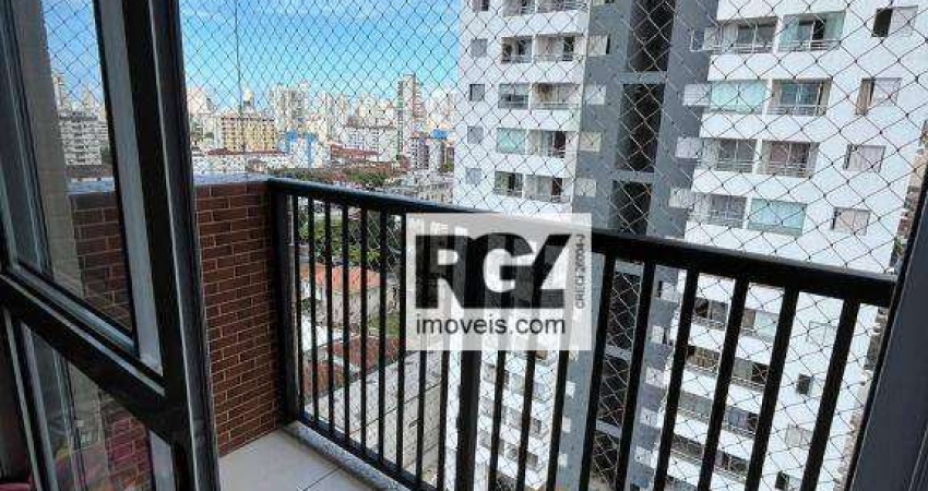 Apartamento Duplex com 3 dormitórios à venda, 152 m² por R$ 940.000,00 - Vila Matias - Santos/SP