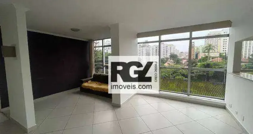Apartamento VISTA LATERAL MAR com 1 quarto para alugar - Aparecida - Santos/SP