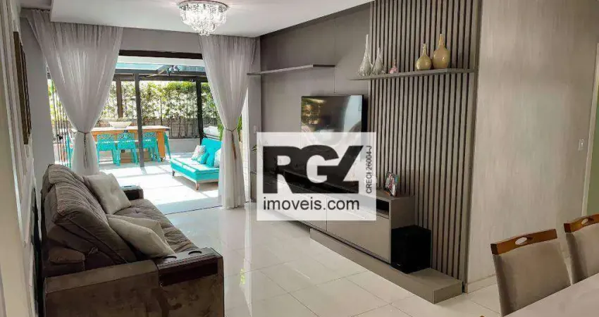 Apartamento Garden à venda, 228 m² por R$ 1.400.000,00 - José Menino - Santos/SP