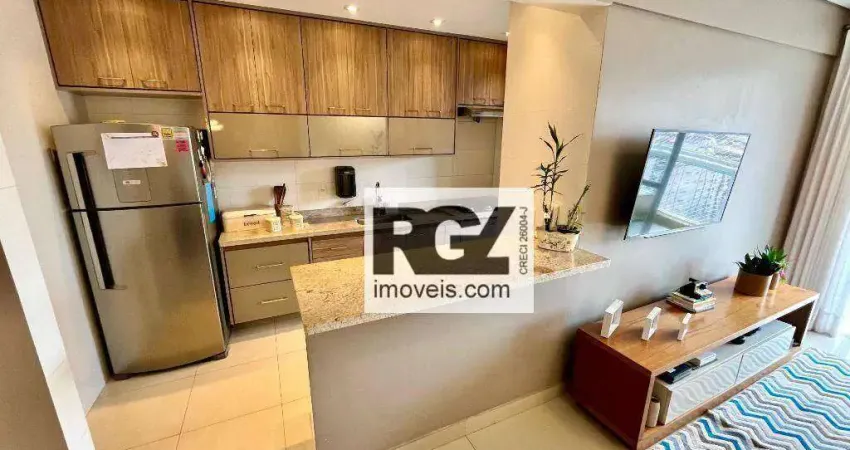 Apartamento com 2 dormitórios à venda, 85 m² por R$ 925.000,00 - Marapé - Santos/SP