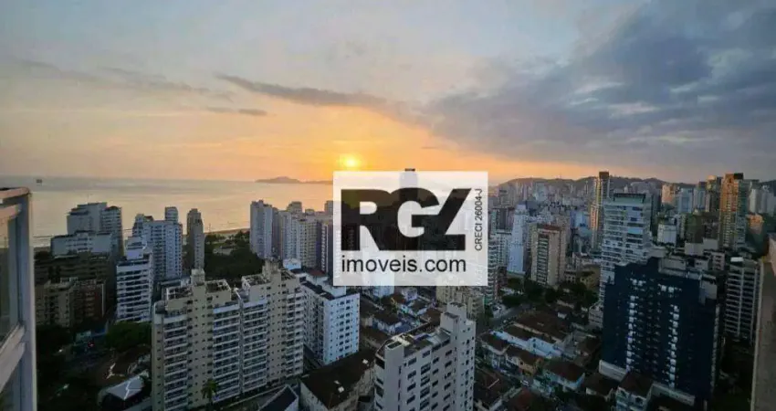 Apartamento com 1 dormitório à venda, 55 m² por R$ 735.000,00 - Embaré - Santos/SP
