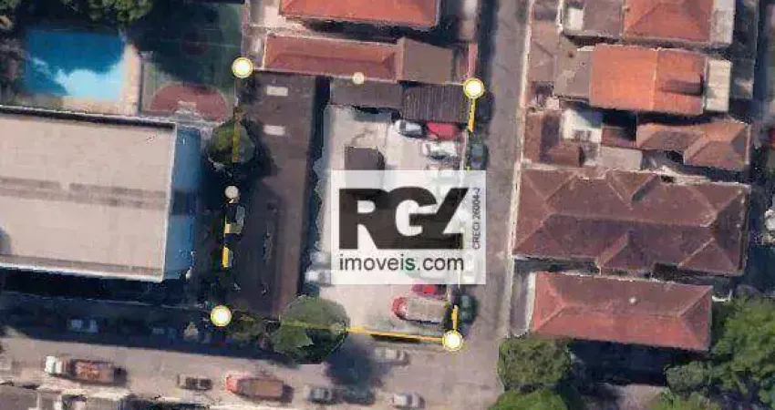 Terreno à venda, 1060 m² por R$ 4.500.000 - Macuco - Santos/SP