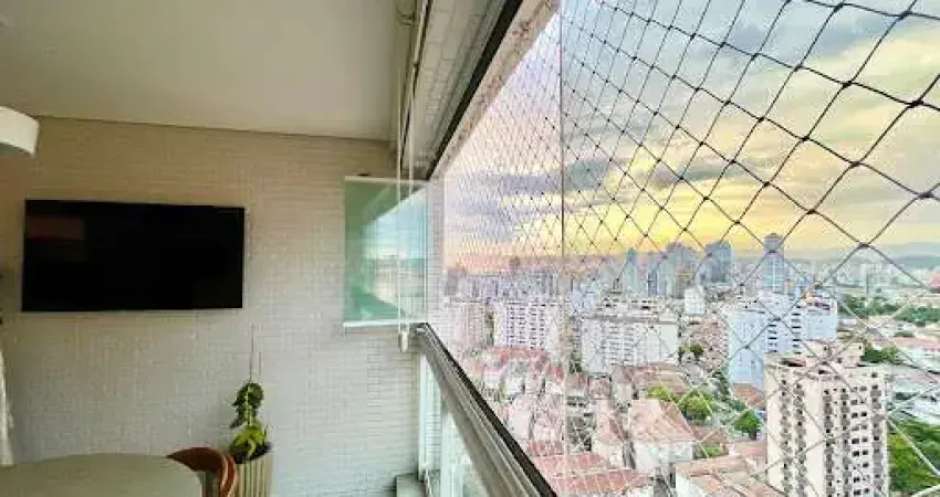 Apartamento à venda, 77 m² por R$ 1.250.000,00 - Ponta da Praia - Santos/SP