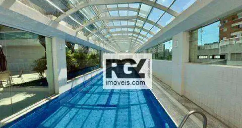 Apartamento no Terrazas com 3 dormitórios à venda, 165 m² por R$ 2.800.000 - Ponta da Praia - Santos/SP