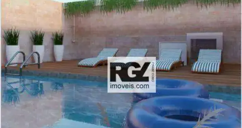 Apartamento com 2 dormitórios à venda, 65 m² por R$ 583.000,00 - Estuário - Santos/SP