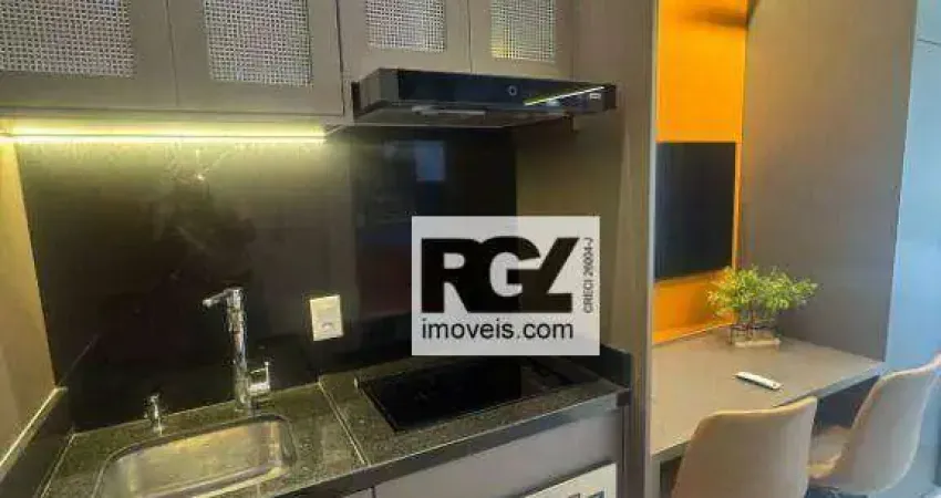 Studio com 1 dormitório para alugar, 27 m² por R$ 4.032,00/mês - Brooklin - São Paulo/SP