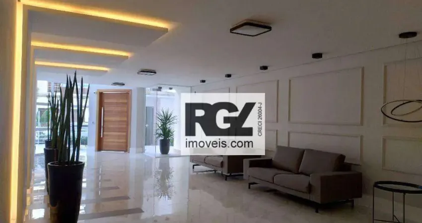 Cobertura com 3 dormitórios à venda, 324 m² por R$ 2.600.000,00 - Ponta da Praia - Santos/SP
