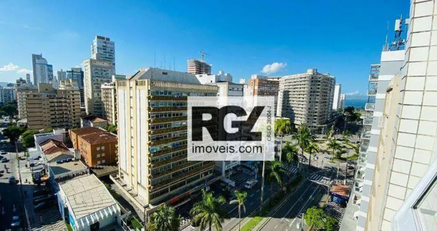 Apartamento com 3 dormitórios à venda, 147 m² por r$ 950.000,00 - gonzaga - santos/sp
