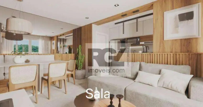 Apartamento com 2 dormitórios à venda, 55 m² por R$ 480.000,00 - Marapé - Santos/SP