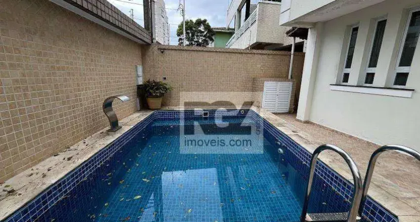 Casa com 3 dormitórios, 108 m² - venda por R$ 1.600.000,00 ou aluguel por R$ 7.800,00/mês - Aparecida - Santos/SP