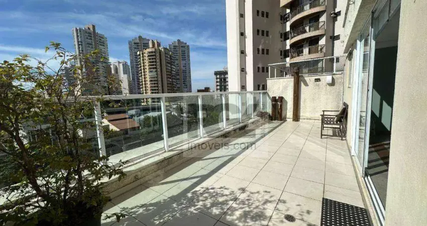 Apartamento garden com 1 dormitório para alugar, 50 m² por r$ 4.974,00/mês - ponta da praia - santos/sp