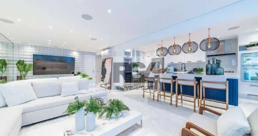 Apartamento à venda, 184 m² por R$ 3.990.000,00 - Vila Rica - Santos/SP