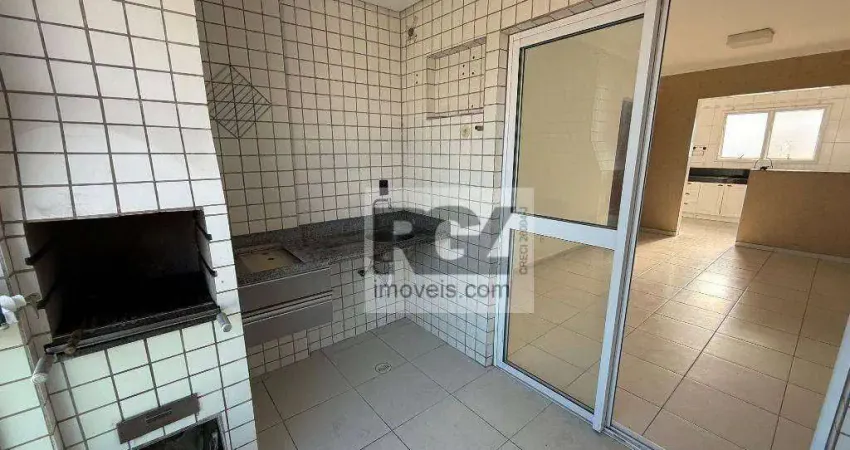 Apartamento com 3 dormitórios para alugar, 100 m² por R$ 4.800,00/mês - Aparecida - Santos/SP