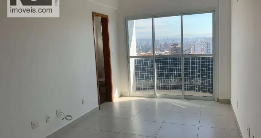 Apartamento com 1 dormitório para alugar, 57 m² por R$ 3.600,02/mês - Ponta da Praia - Santos/SP