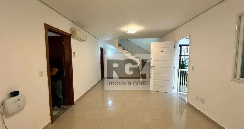 Villagio  com 4 dormitórios para alugar, 174 m² por R$ 10.042/mês - Ponta da Praia - Santos/SP