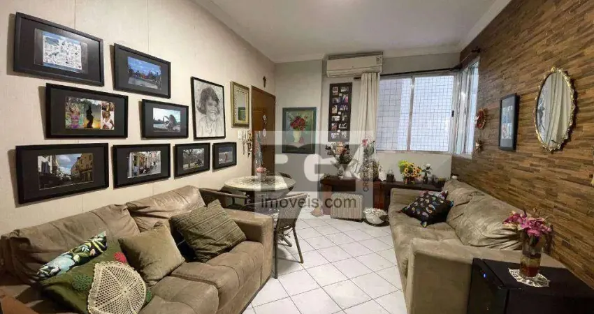 Apartamento com 2 dormitórios à venda, 55 m² por R$ 469.000 - Aparecida - Santos/SP