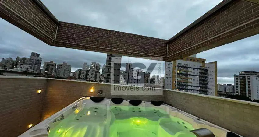 Sobrado com 3 dormitórios para alugar, 220 m² por R$ 20.000,00/mês - Campo Grande - Santos/SP