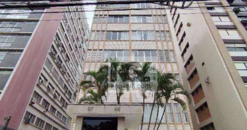 Kitnet com 1 dormitório para alugar, 22 m² por R$ 2.280,00/mês - Campo Grande - Santos/SP