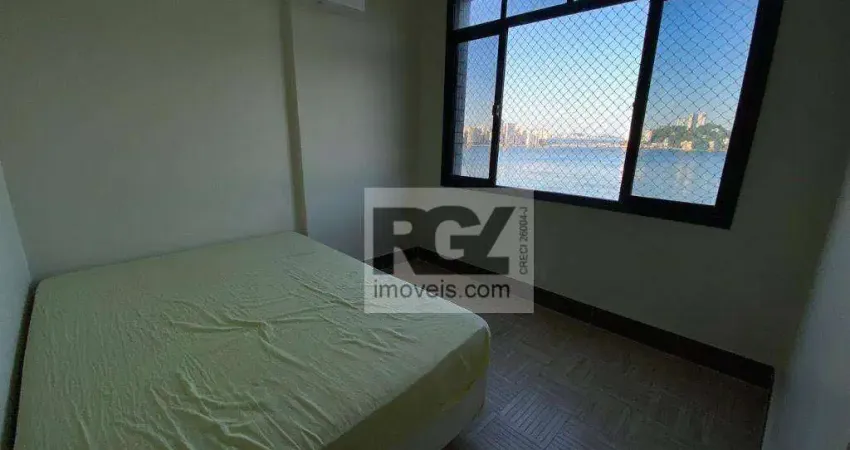 Apartamento com 1 dormitório para alugar, 40 m² por R$ 2.500,00/mês - Gonzaguinha - São Vicente/SP