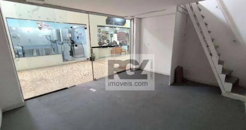 Loja para alugar, 33 m² por R$ 2.100,00/mês - Ponta da Praia - Santos/SP