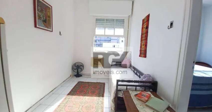 Apartamento com 1 dormitório para alugar, 69 m² por r$ 3.028,00/mês - boqueirão - santos/sp