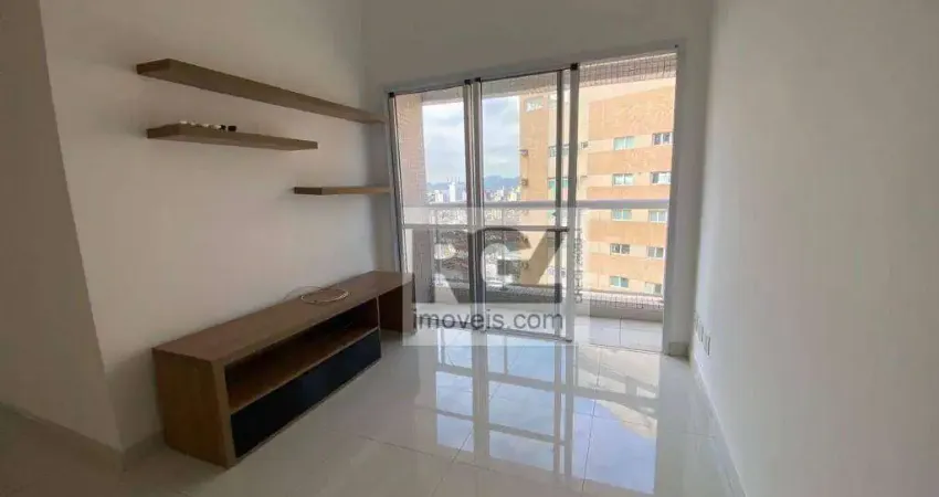 Apartamento com 3 dormitórios à venda, 94 m² por R$ 1.300.000 - Boqueirão - Santos/SP