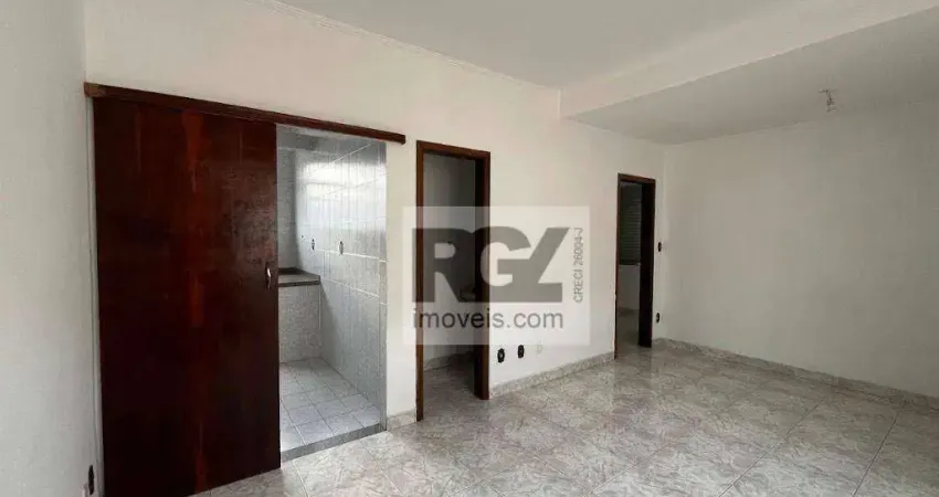 Apartamento com 1 dormitório à venda, 54 m² por R$ 180.000 - Vila Cascatinha - São Vicente/SP