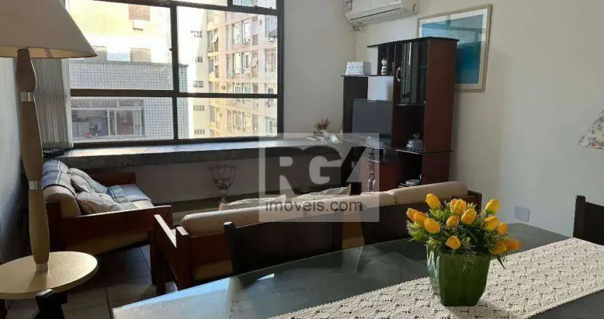Apartamento no Embaré para locação, 70 m² por R$ 3.000/mês - Aparecida - Santos/SP
