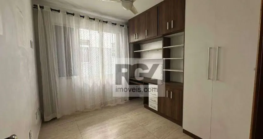 Apartamento com 3 dormitórios à venda, 92 m² por r$ 540.000,00 - ponta da praia - santos/sp