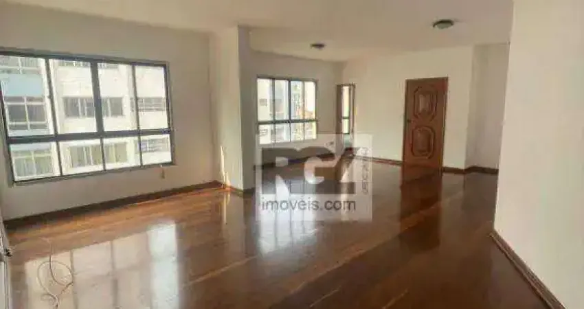 Apartamento com 3 dormitórios para alugar, 174 m² por r$ 7.480,00/mês - ponta da praia - santos/sp