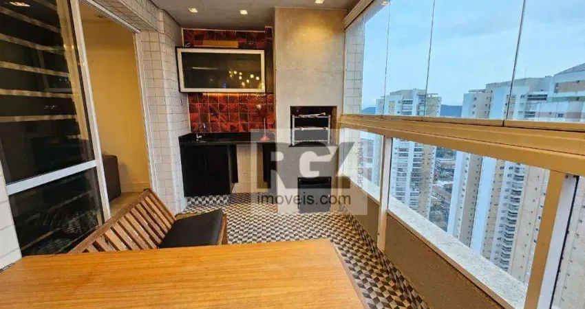 Apartamento com 3 dormitórios à venda, 92 m² por R$ 950.000,00 - Ponta da Praia - Santos/SP