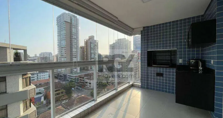 Apartamento à venda, 141 m² por R$ 1.980.000,00 - Aparecida - Santos/SP