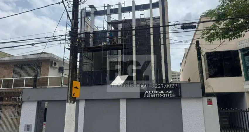 Casa para alugar, 840 m² por r$ 35.000,00/mês - ponta da praia - santos/sp