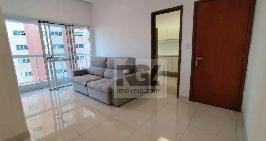 Apartamento com 3 dormitórios para alugar, 94 m² por r$ 7.465,00/mês - boqueirão - santos/sp
