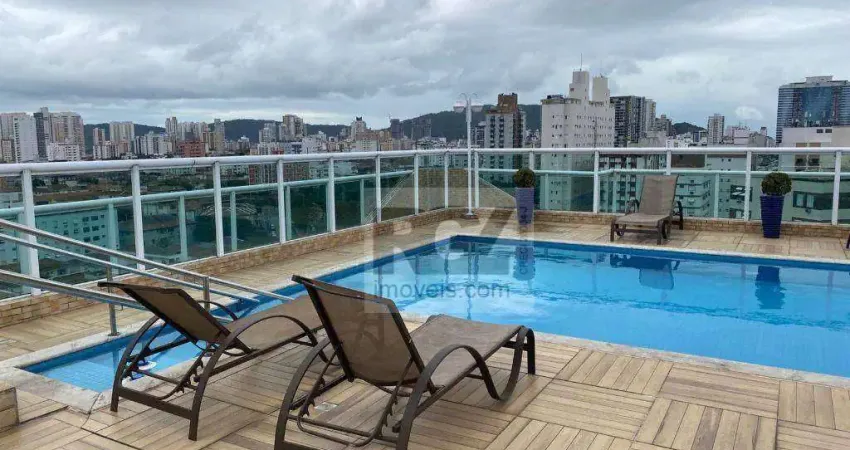 Apartamento com 2 dormitórios à venda, 60 m² por r$ 590.000,00 - estuário - santos/sp