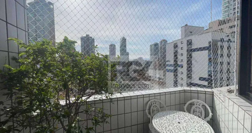 Apartamento com 4 dormitórios à venda, 167 m² por r$ 1.600.000,00 - embaré - santos/sp