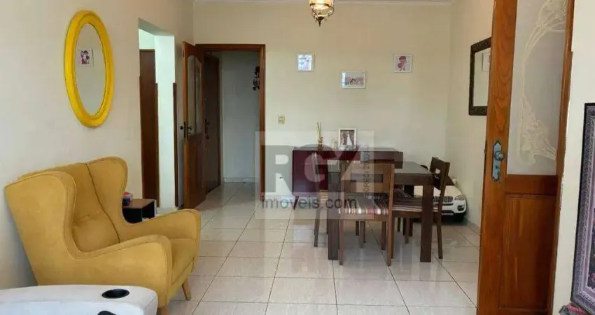 Apartamento à venda, 110 m² por r$ 520.000,00 - embaré - santos/sp