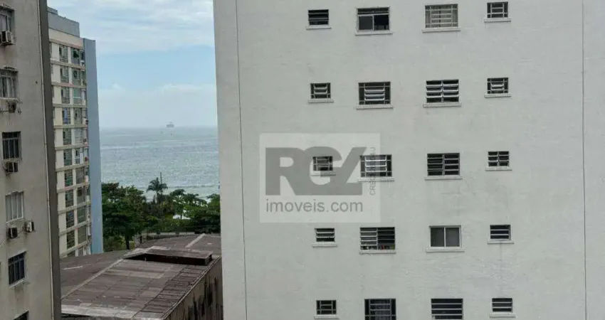 Apartamento com 1 quarto à venda, 39 m² por r$ 289.000 - boqueirão - santos/sp